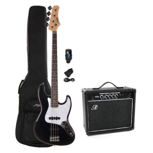 Morgan Nybegynnerpakke Bass Sort